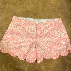 Pink shorts!